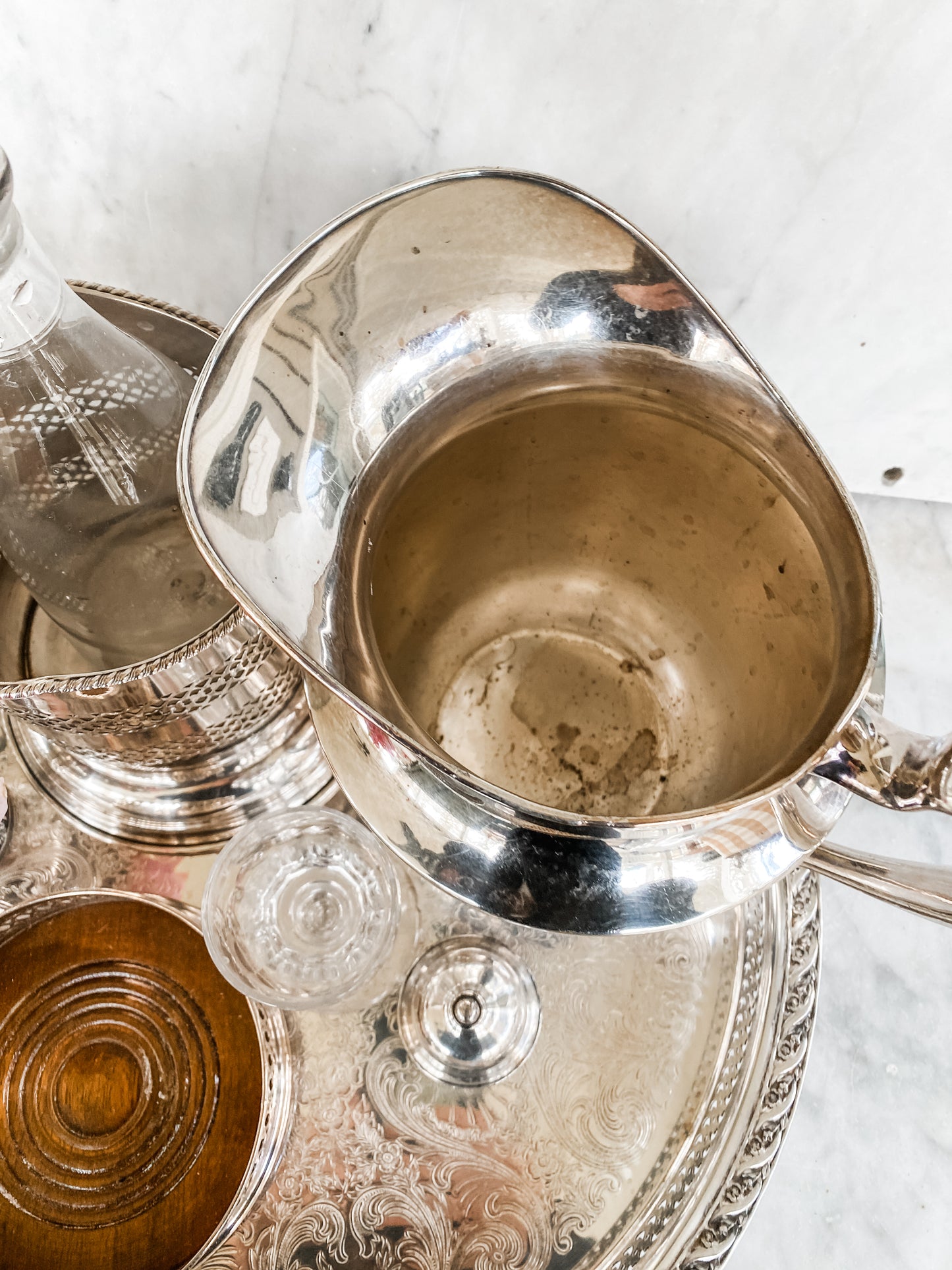 Vintage Derby Silver Co. Pitcher