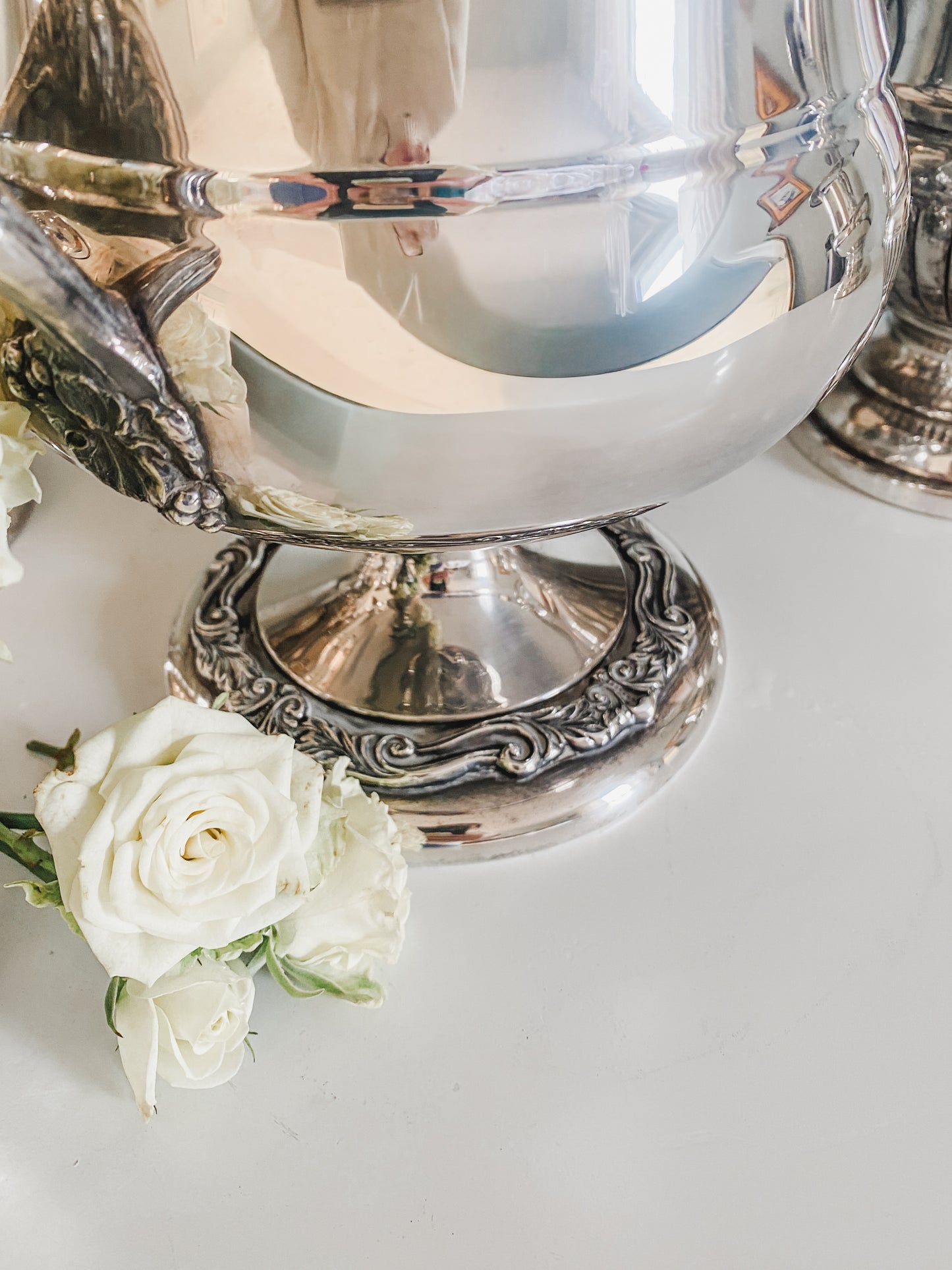 Extremely Fine Antique Victorian English Silver Champagne Bucket