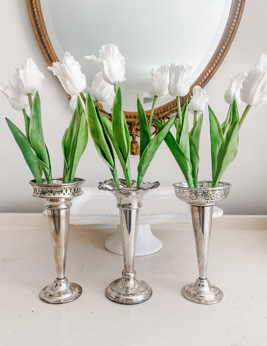 Grouping of 3 Antique Vases