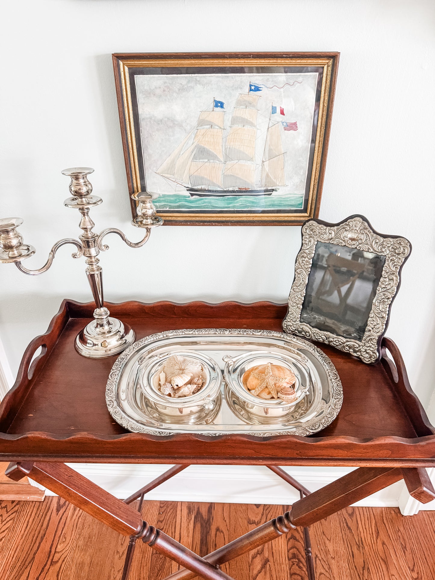 Pair of Vintage Nut Dishes