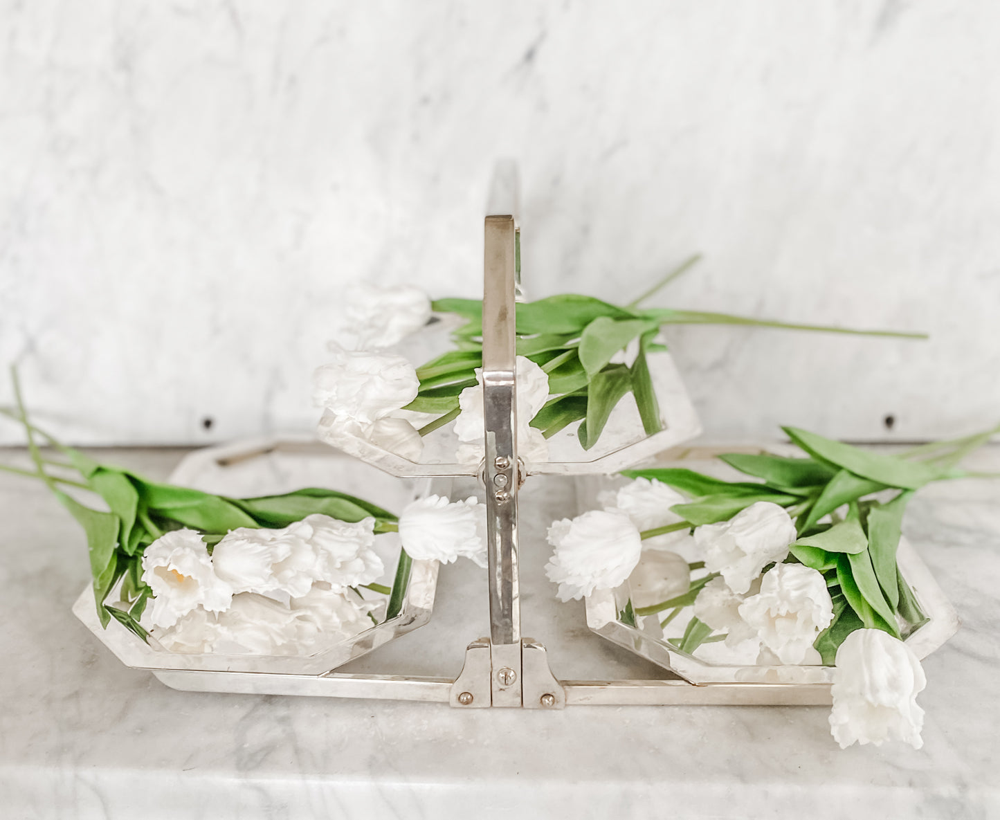 Vintage 3-tiered Tray