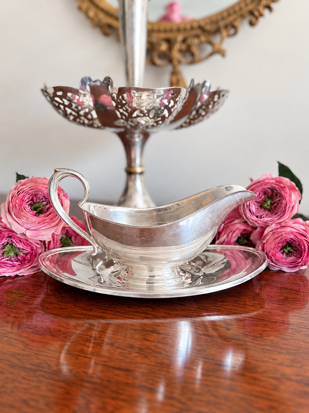 Vintage Gorham Colonial Gravy Boat