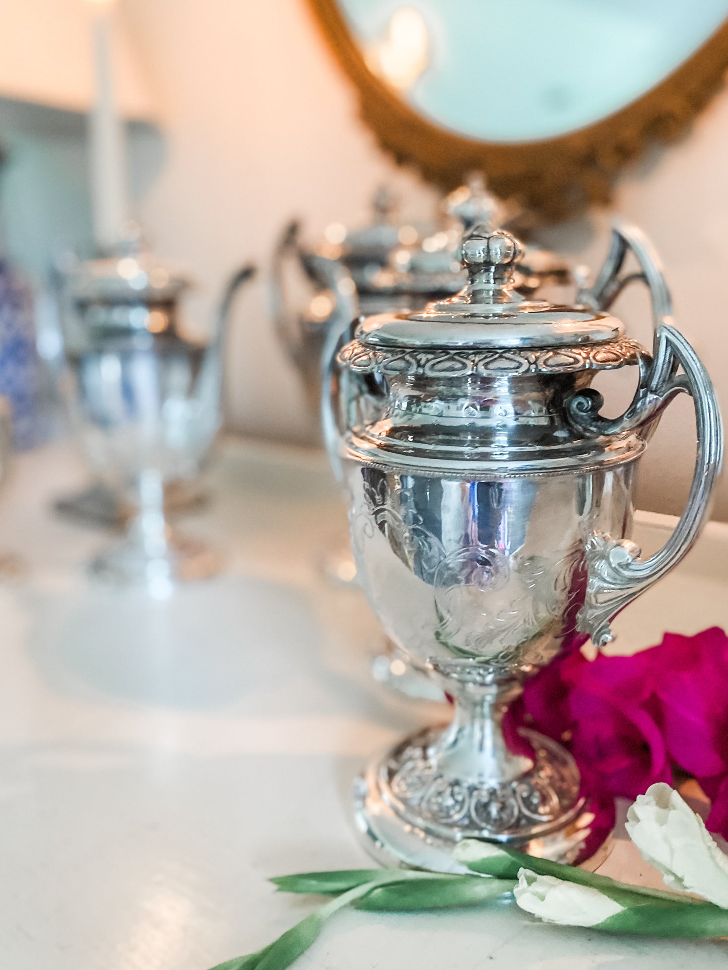 Stunning Antique Tea Set