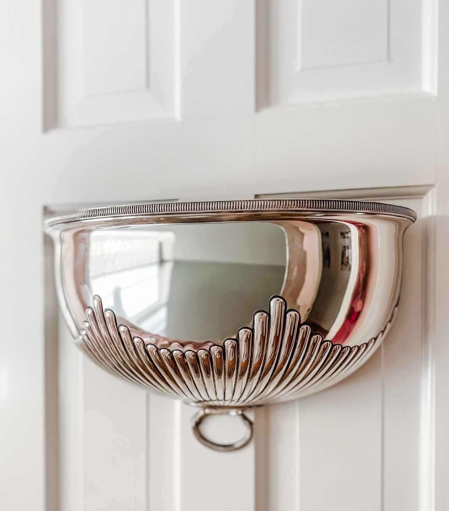 Antique Mappin & Webb Prince's Plate Meat Dome Wall Hanging