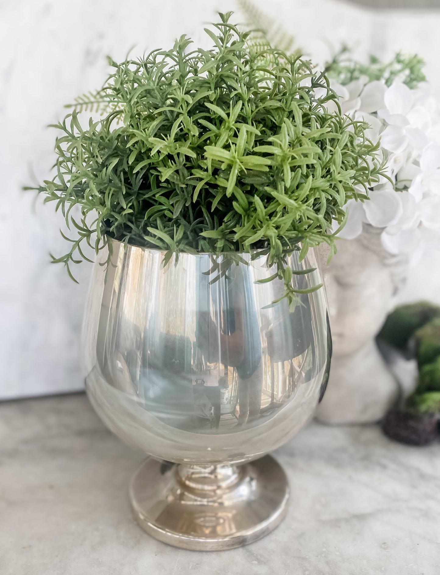 Pedestal Centerpiece Vase