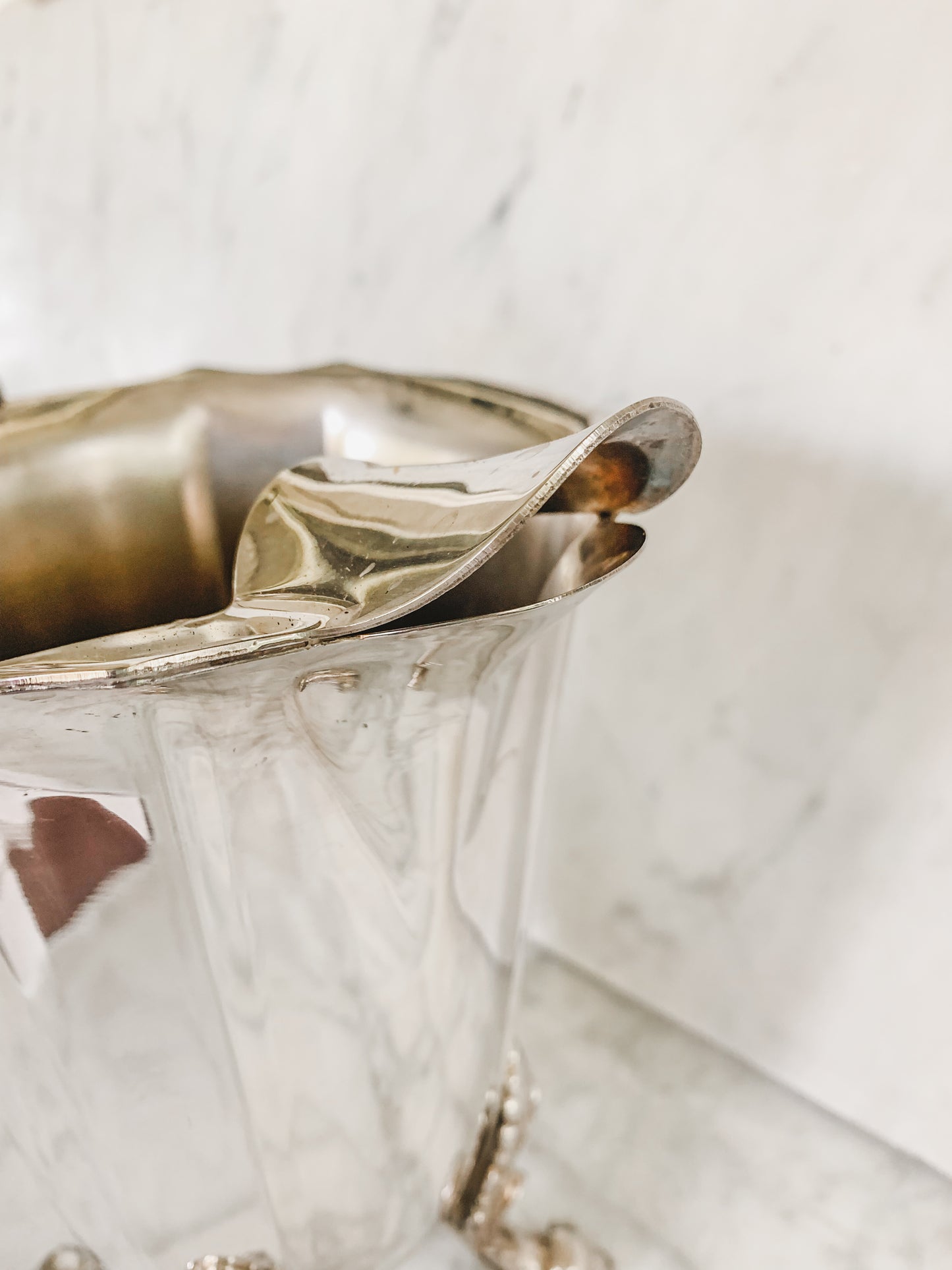 Excellent Antique Footed Pitcher