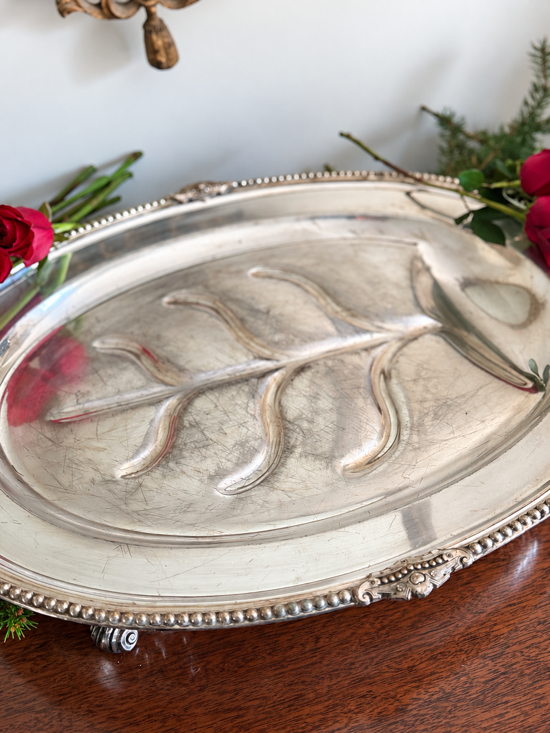 Exceptional Victorian Silver-Plated Meat Dome & Warming Platter