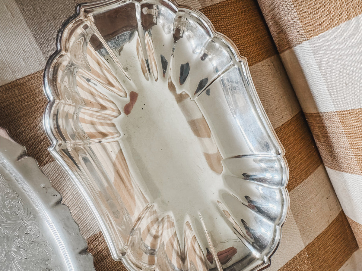 Pair of Sleek Vintage  Trays