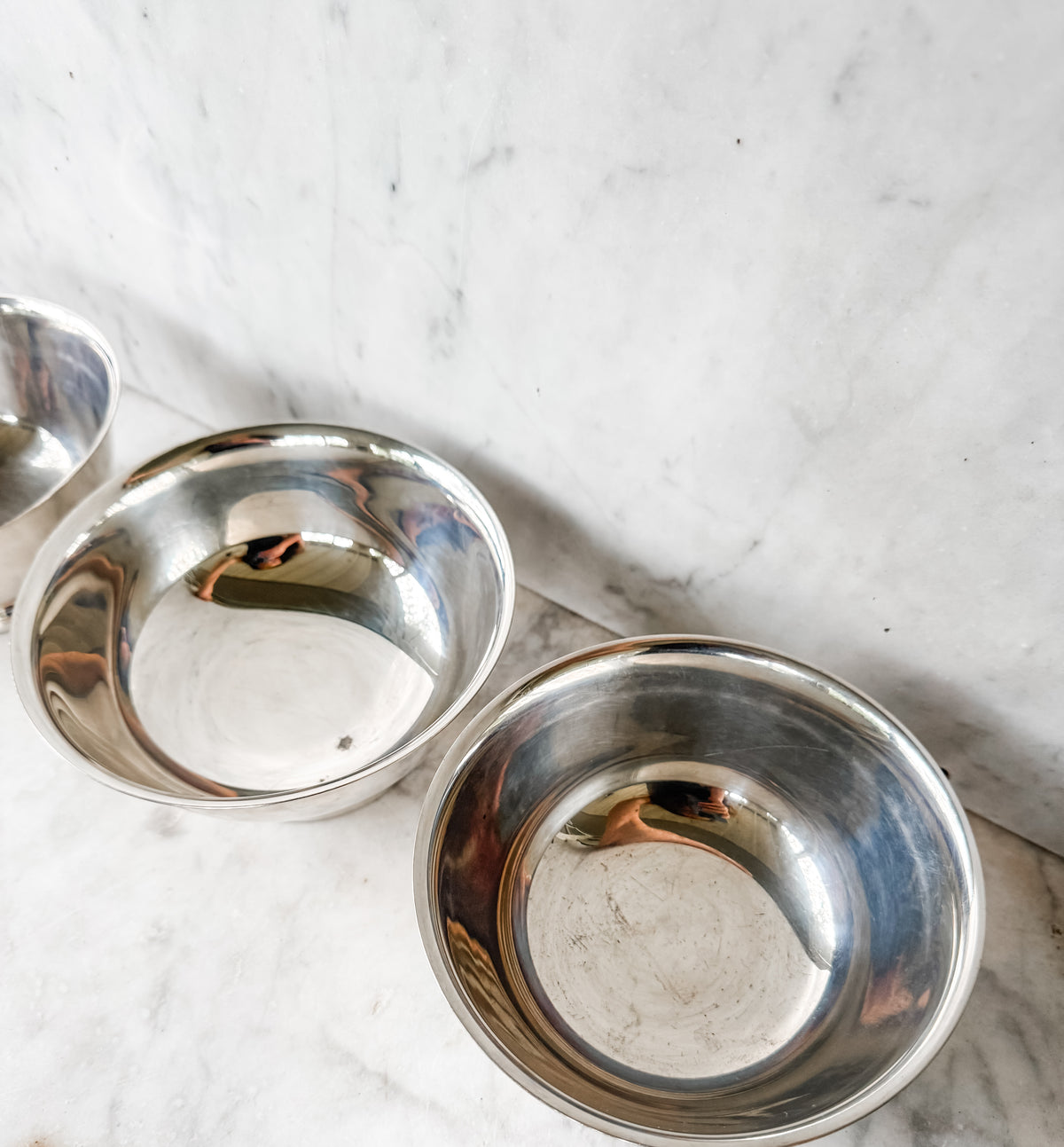 Trio of Classic Revere Bowls