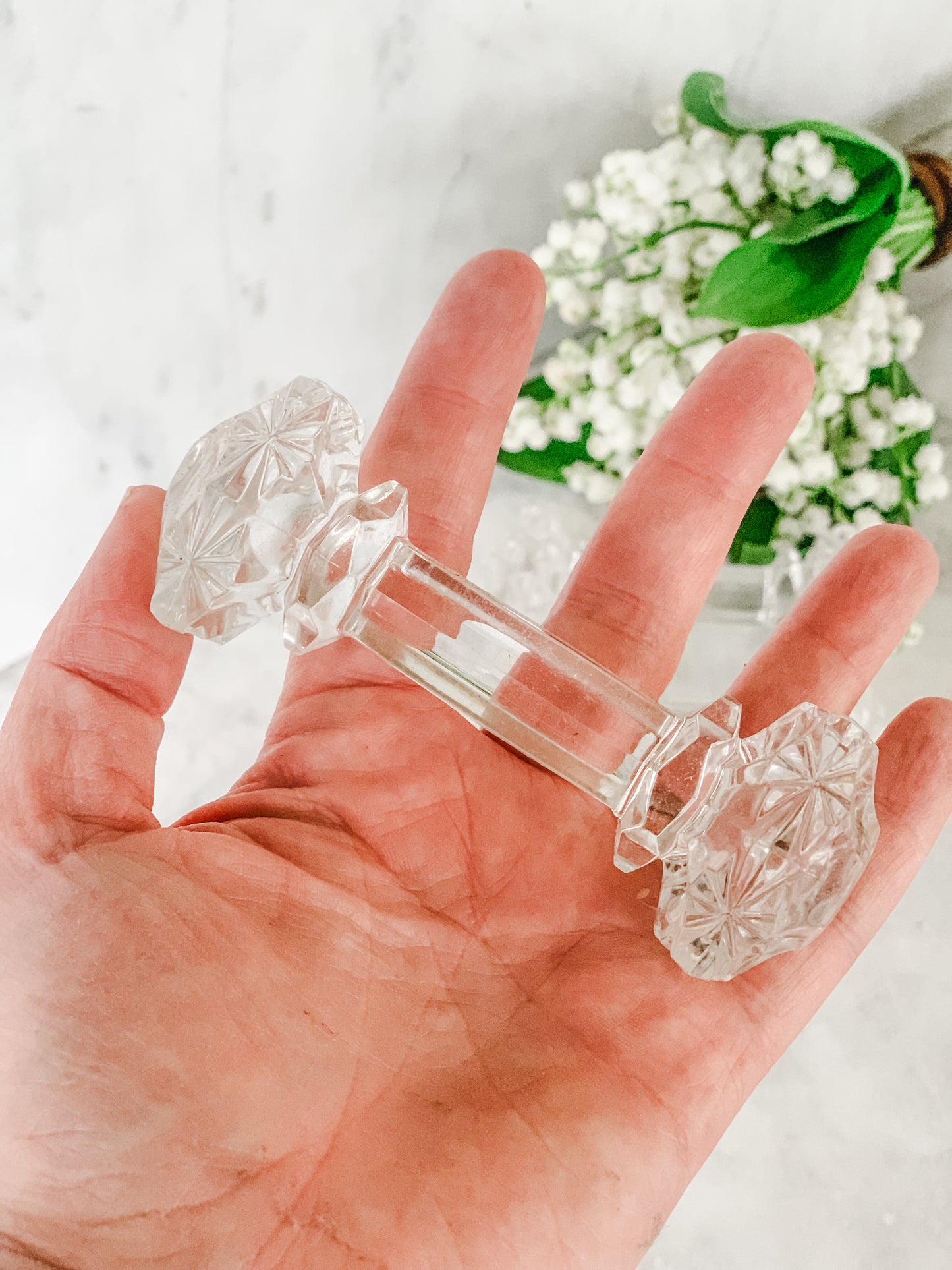 Set of 3 Vintage Crystal Knife Rests – Made in West Germany