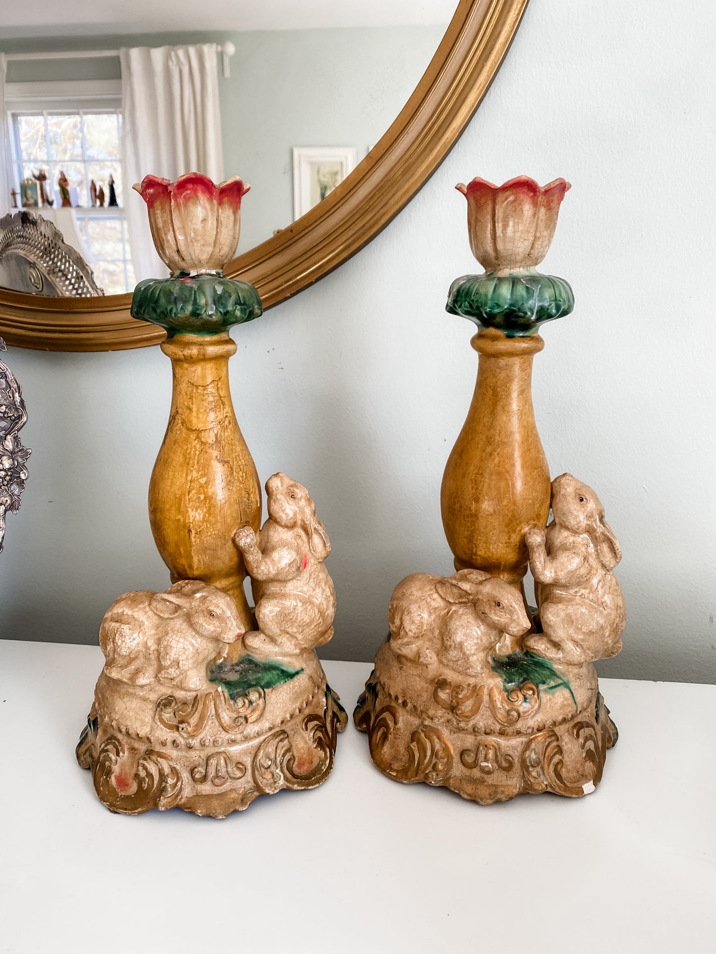 Bunny Candlesticks