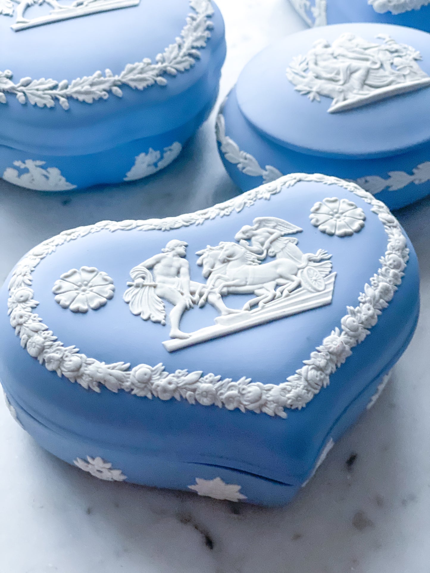 Wedgwood Jasperware Lidded Trinket Box