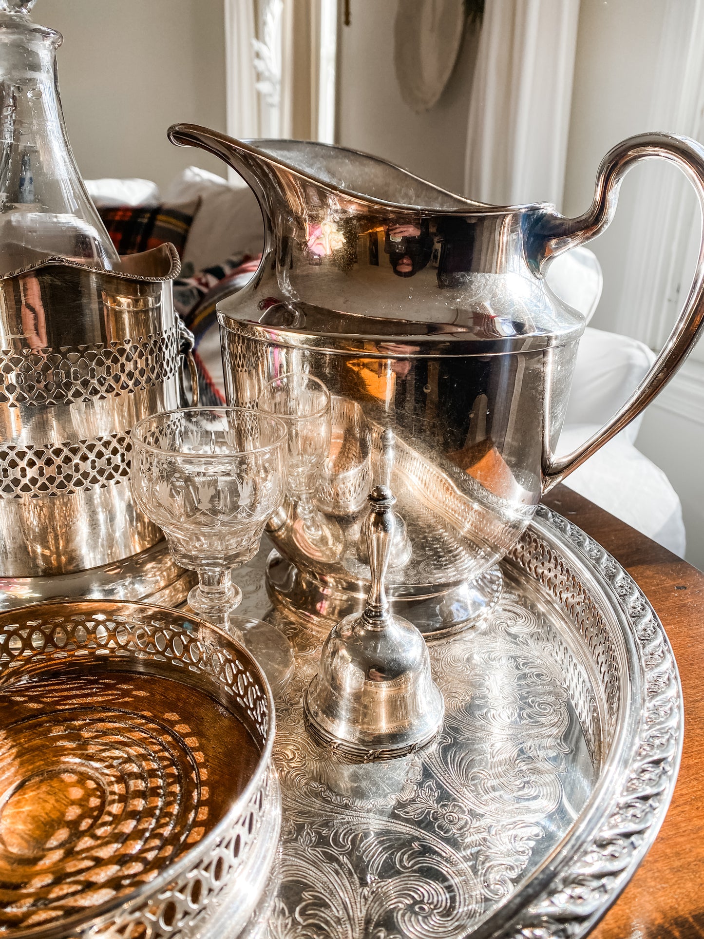 Vintage Derby Silver Co. Pitcher