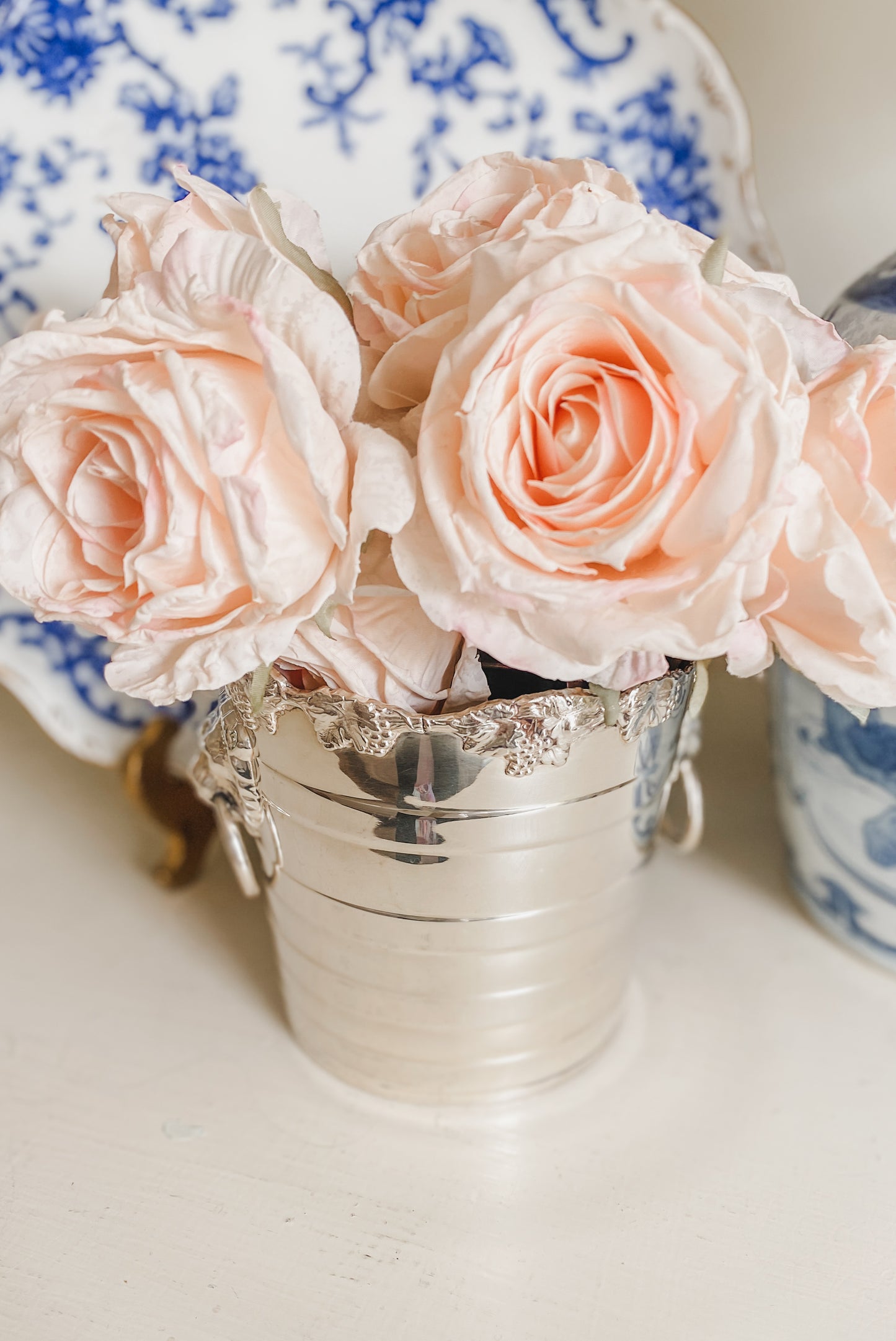 Antique Ice Bucket by Strachan and Sons