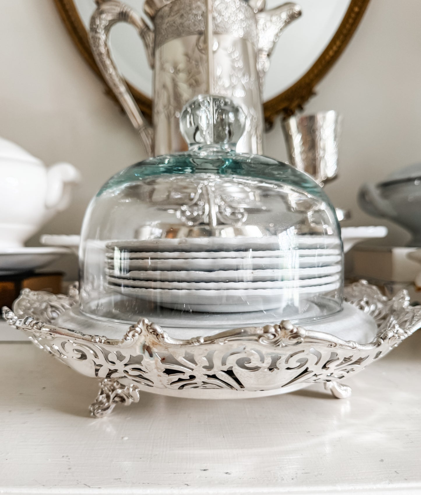 Stunning Pierced Bowl Circa 1880's