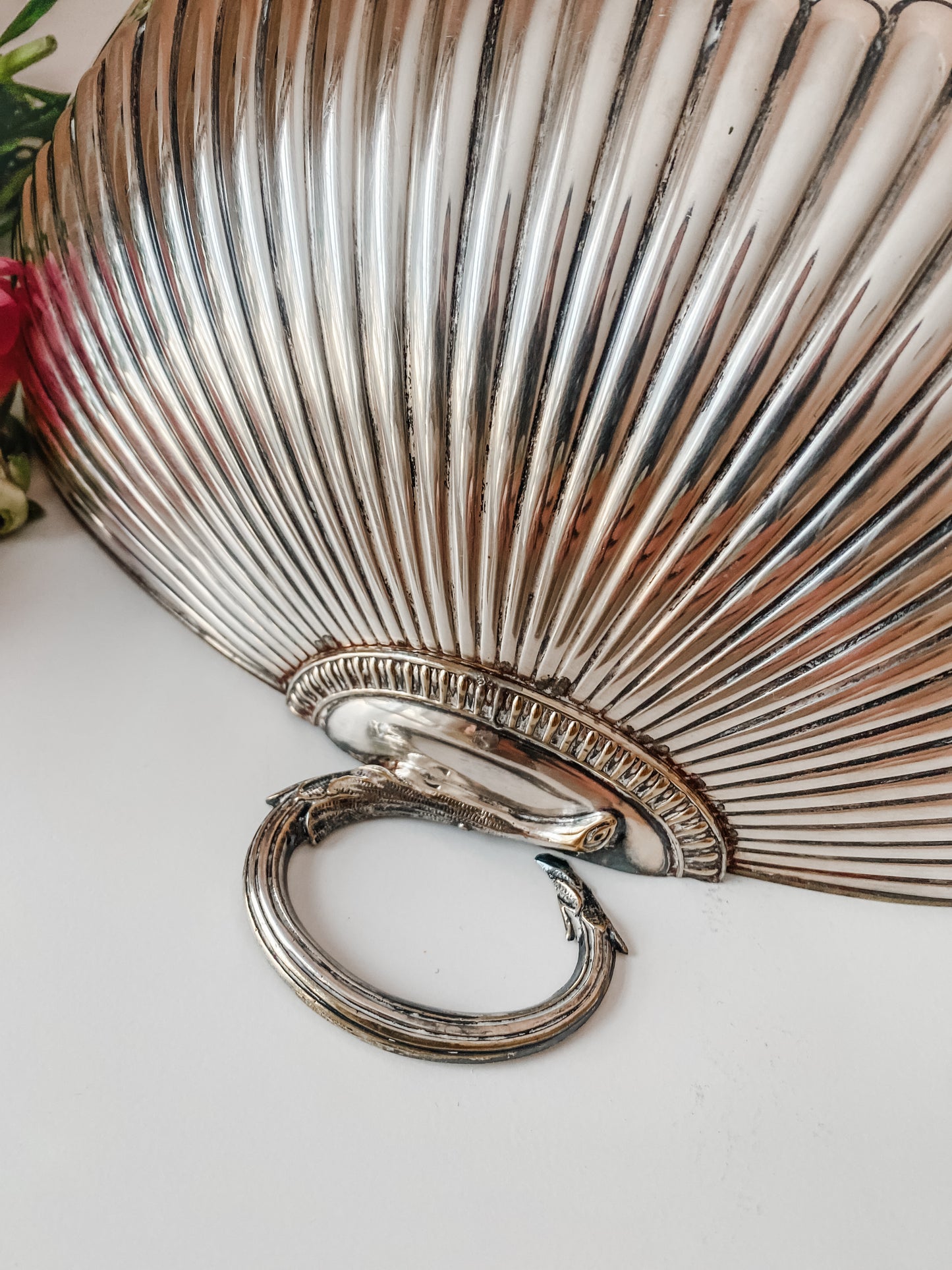 Antique Mappin & Webb Prince's Plate Meat Dome Wall Hanging