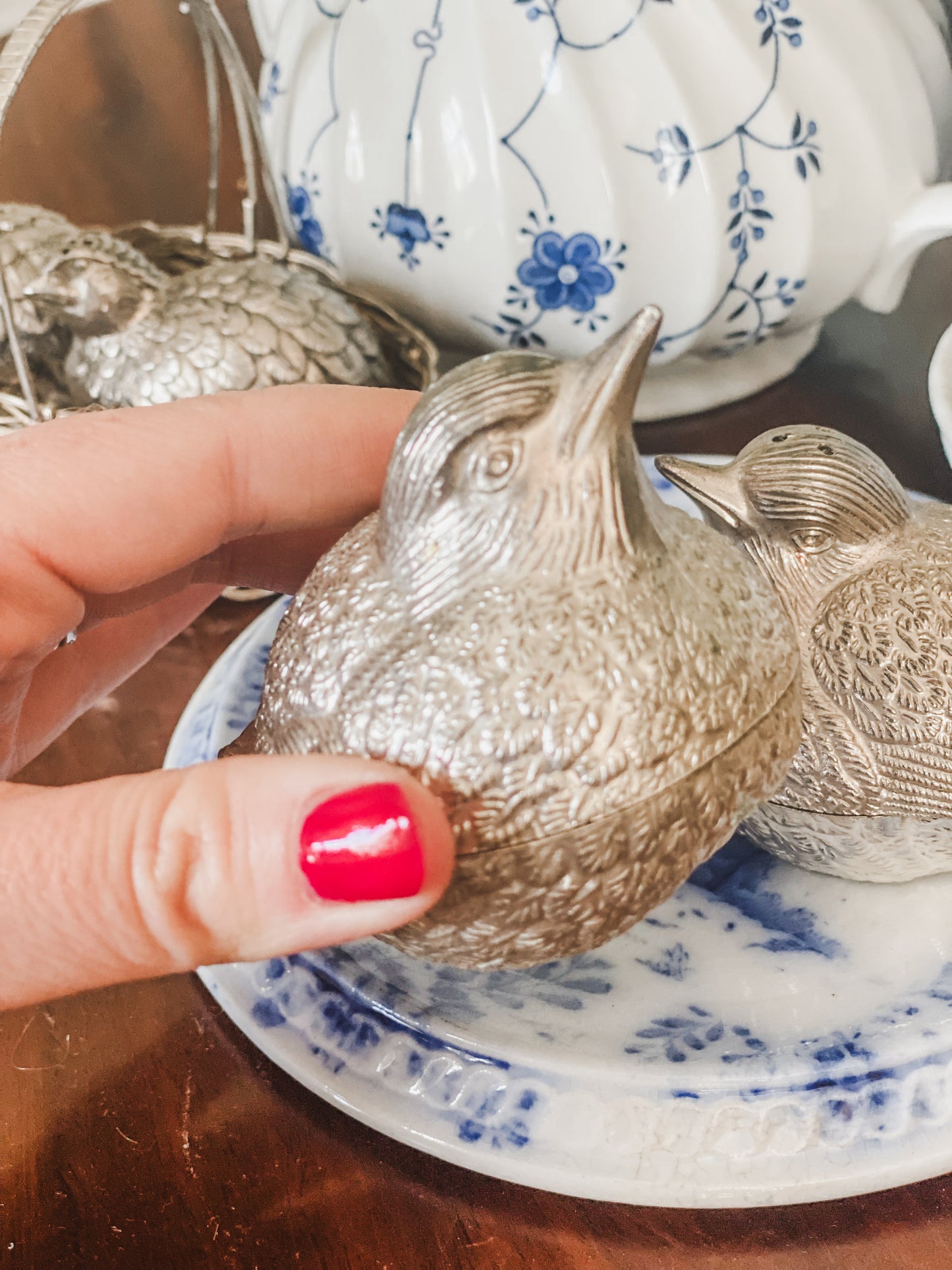 Darling Set of Bird Salt and Pepper Shakers