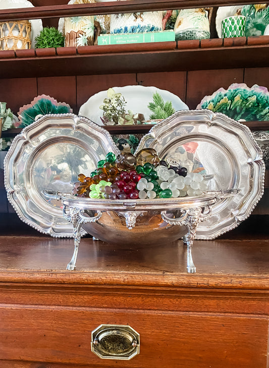 Historic British Military Presentation Rolling Dome Server, Victorian Era