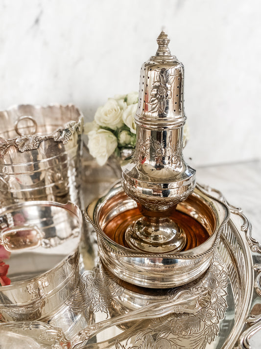 Large Antique Muffineer