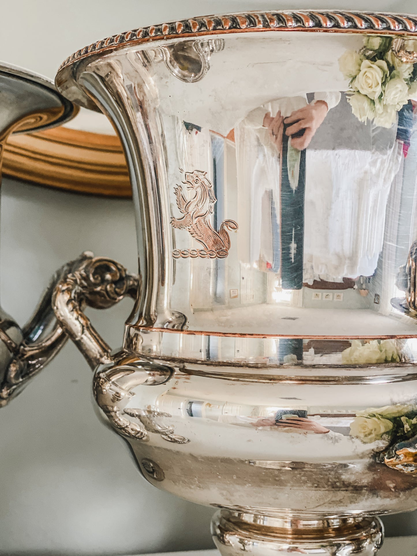 Exceptional Antique Mid-1800's English Champagne Bucket
