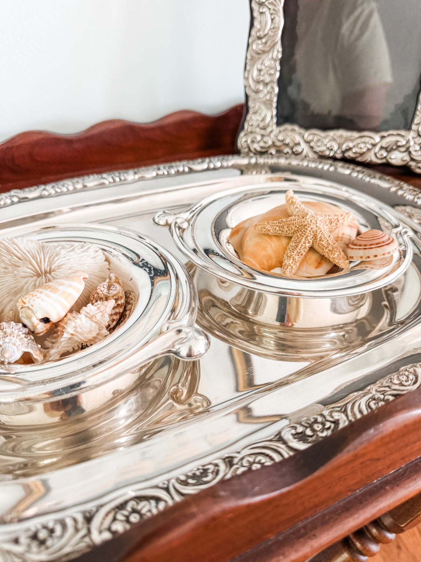 Pair of Vintage Nut Dishes