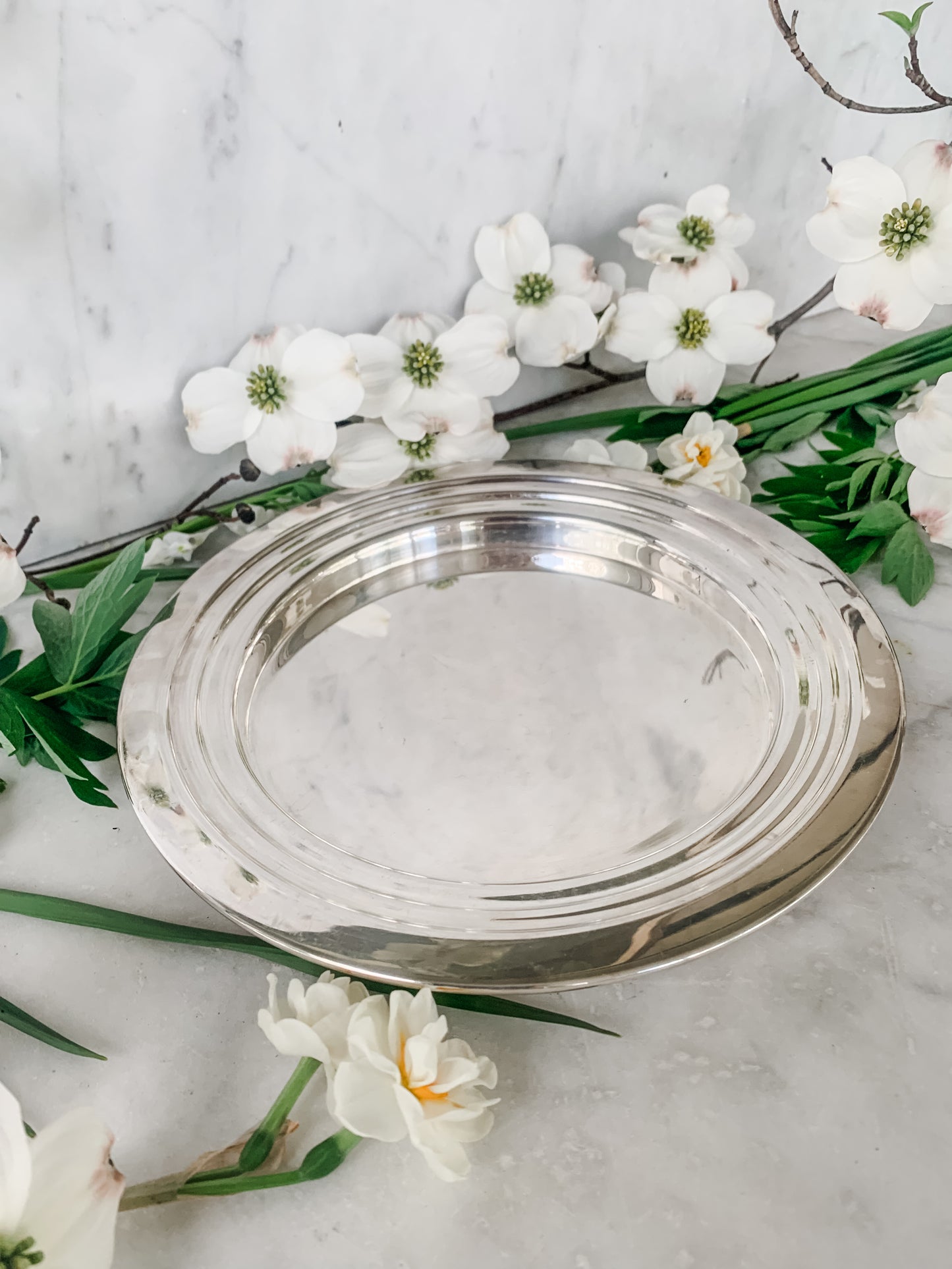 Vintage Silver Plate Butter Dome / Cheese Dish with Lid