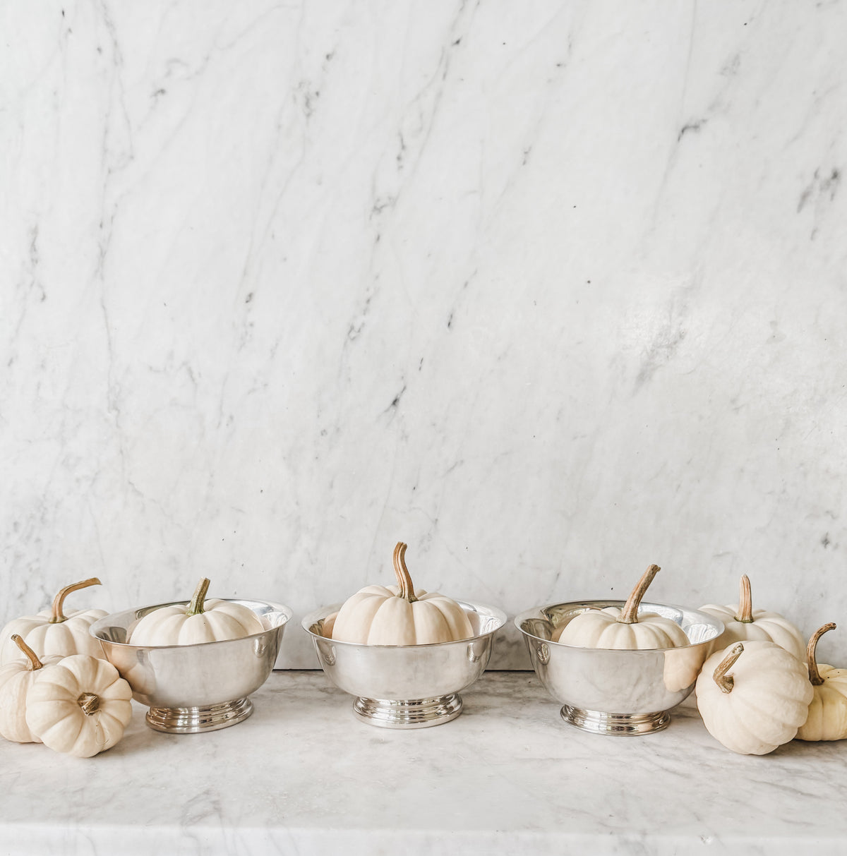 Trio of Classic Revere Bowls