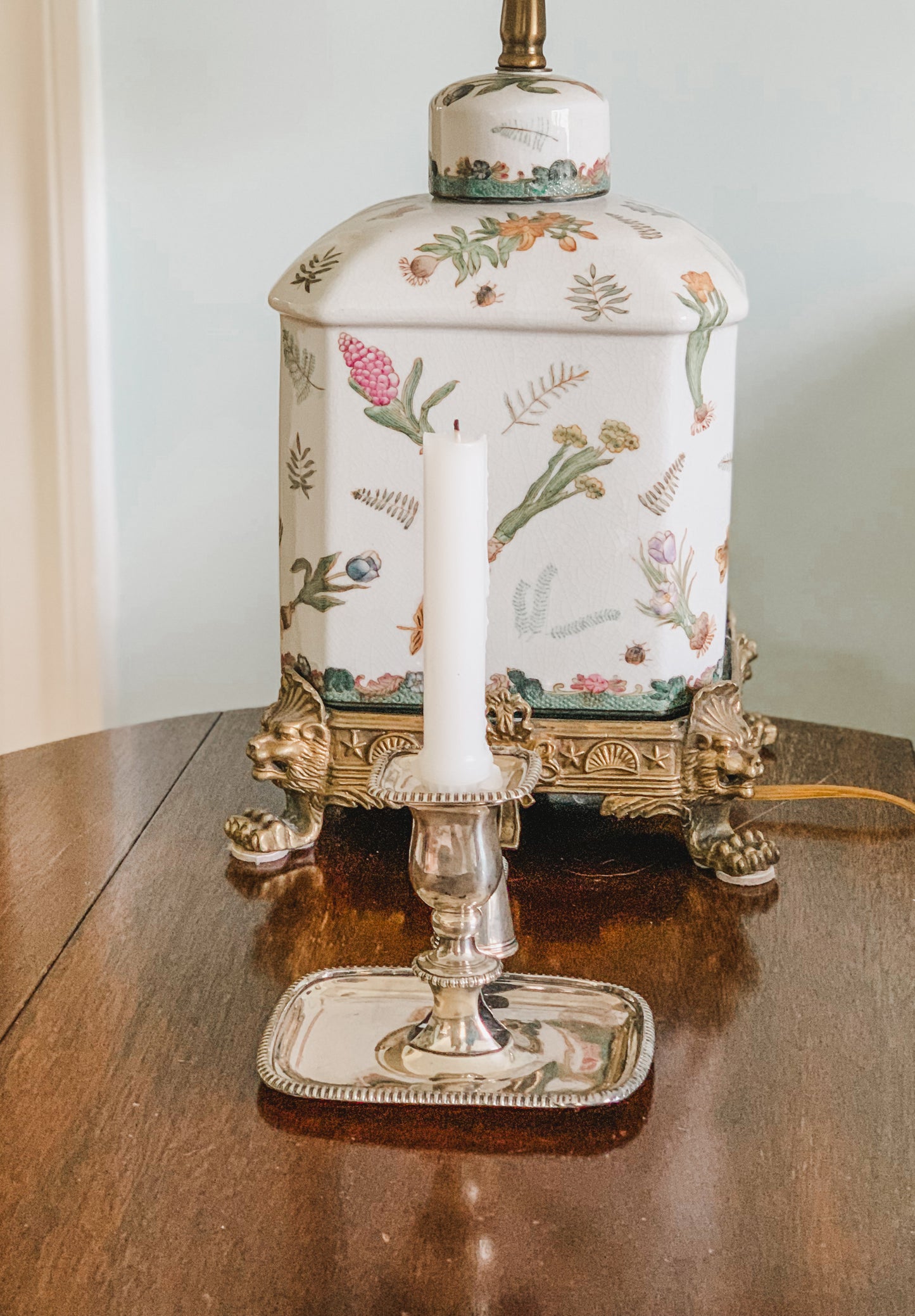 Late 1700's - Early 1800's Old Sheffield Plate Chamberstick Set
