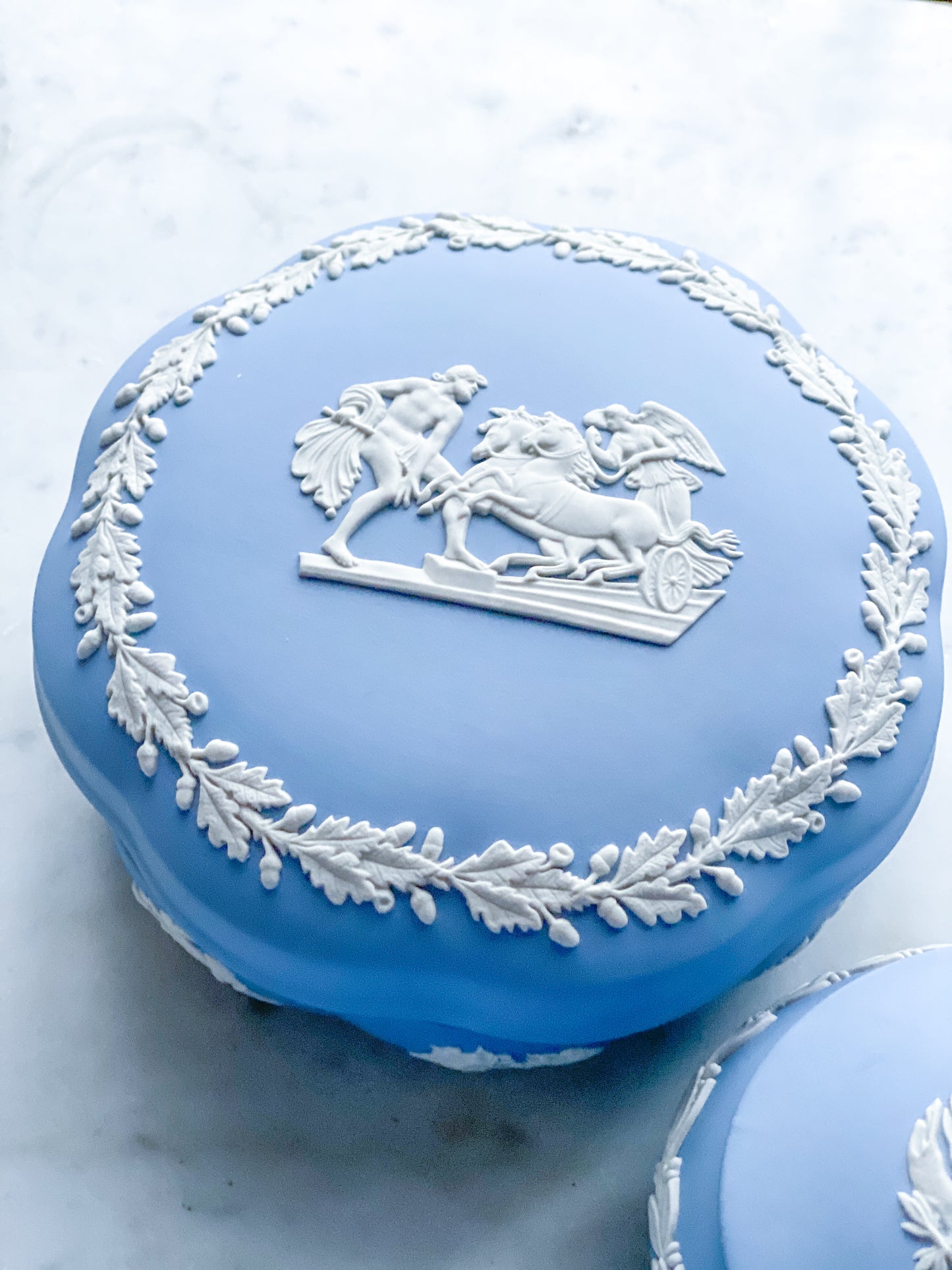 Wedgwood Jasperware Lidded Trinket Box