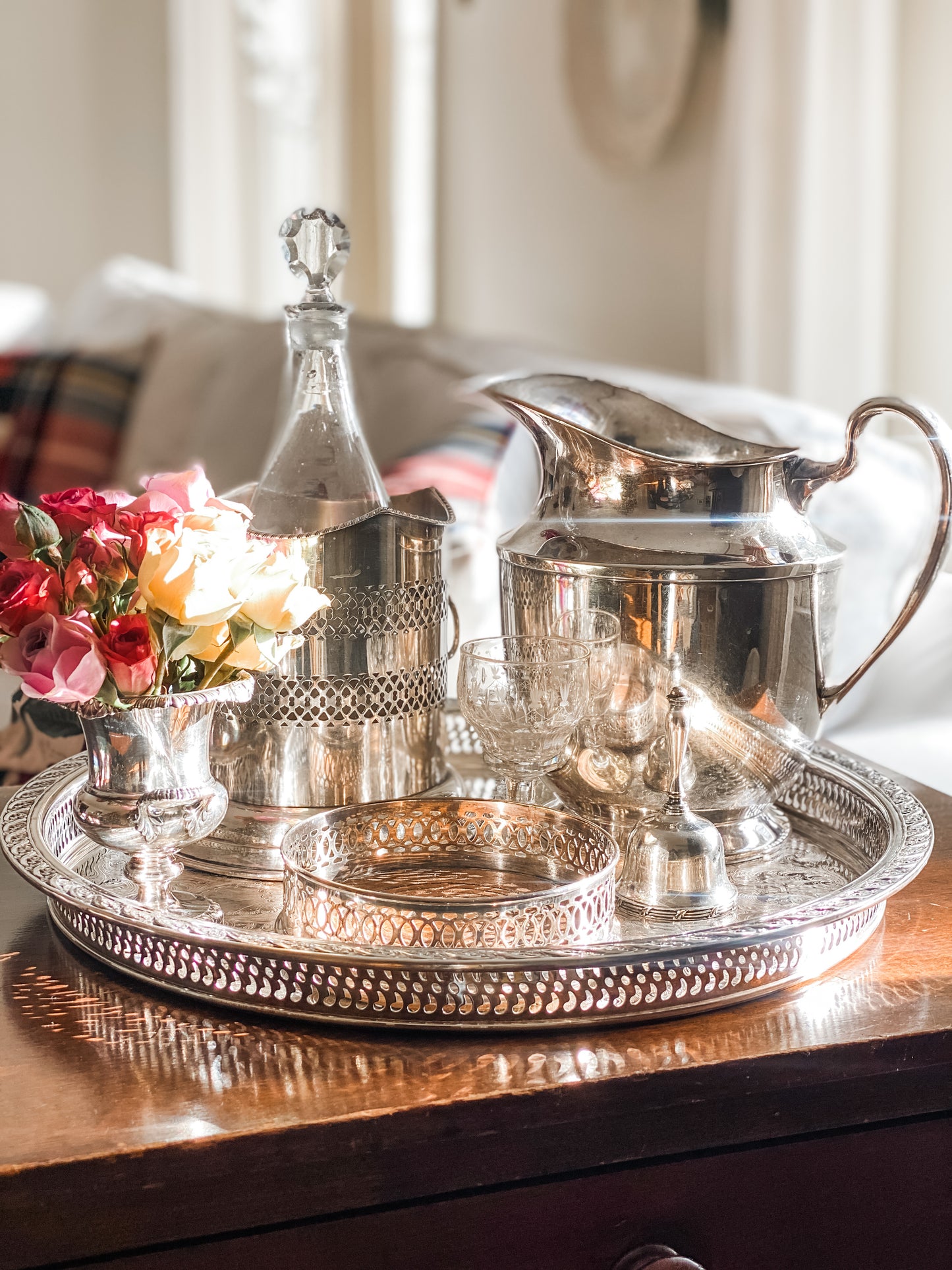 Vintage Derby Silver Co. Pitcher