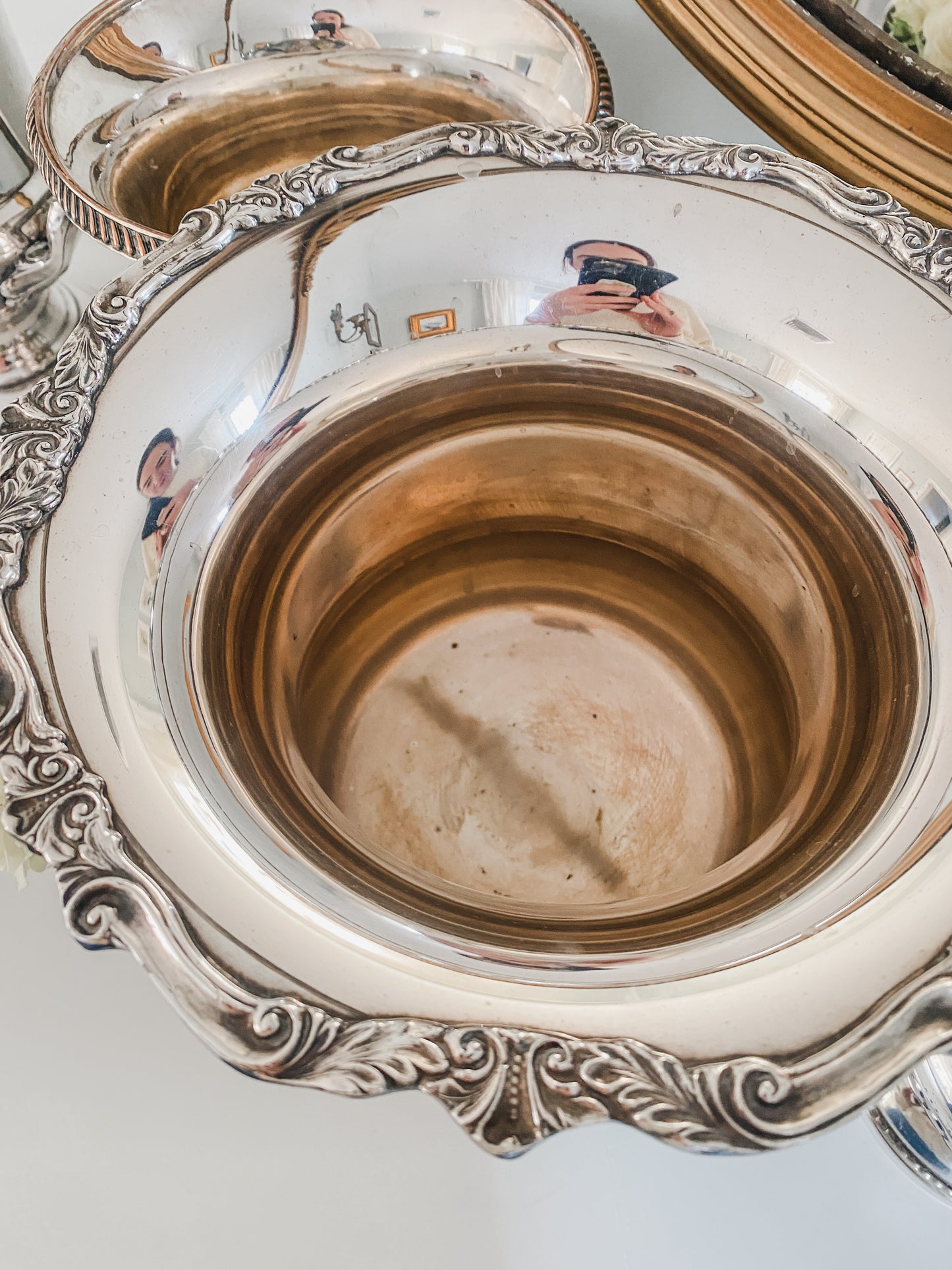 Extremely Fine Antique Victorian English Silver Champagne Bucket