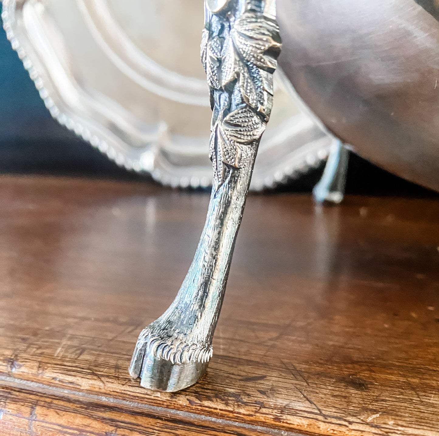 Historic British Military Presentation Rolling Dome Server, Victorian Era