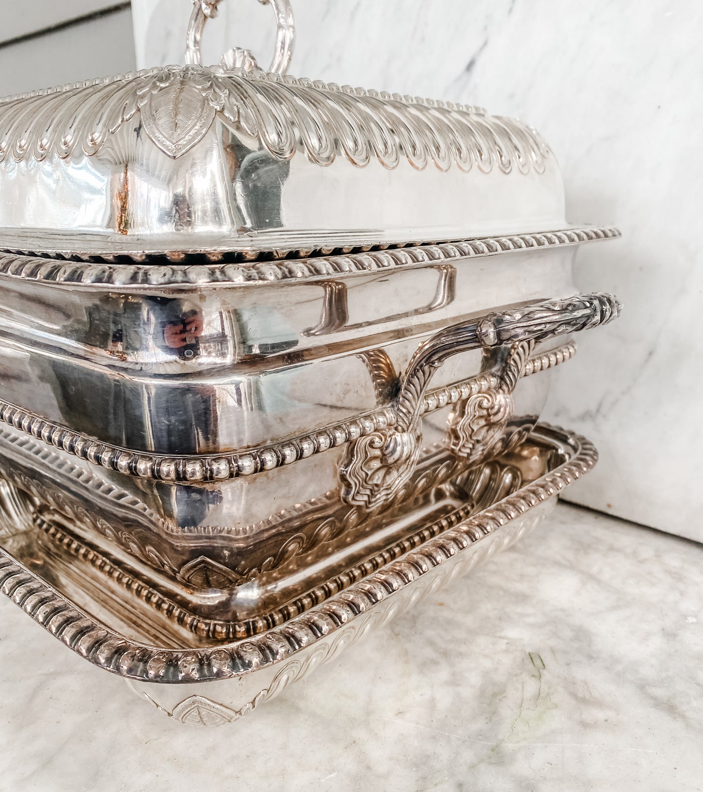 Amazing Example of Old Sheffield Plate Tureen