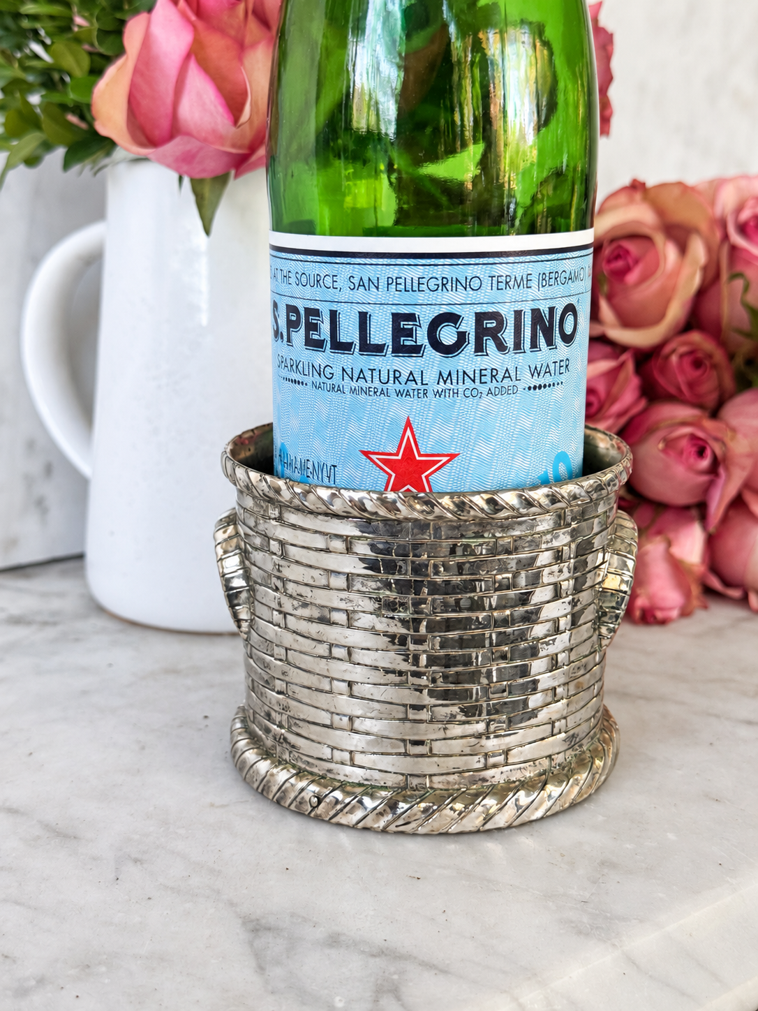 Basket Weave Bottle Coaster