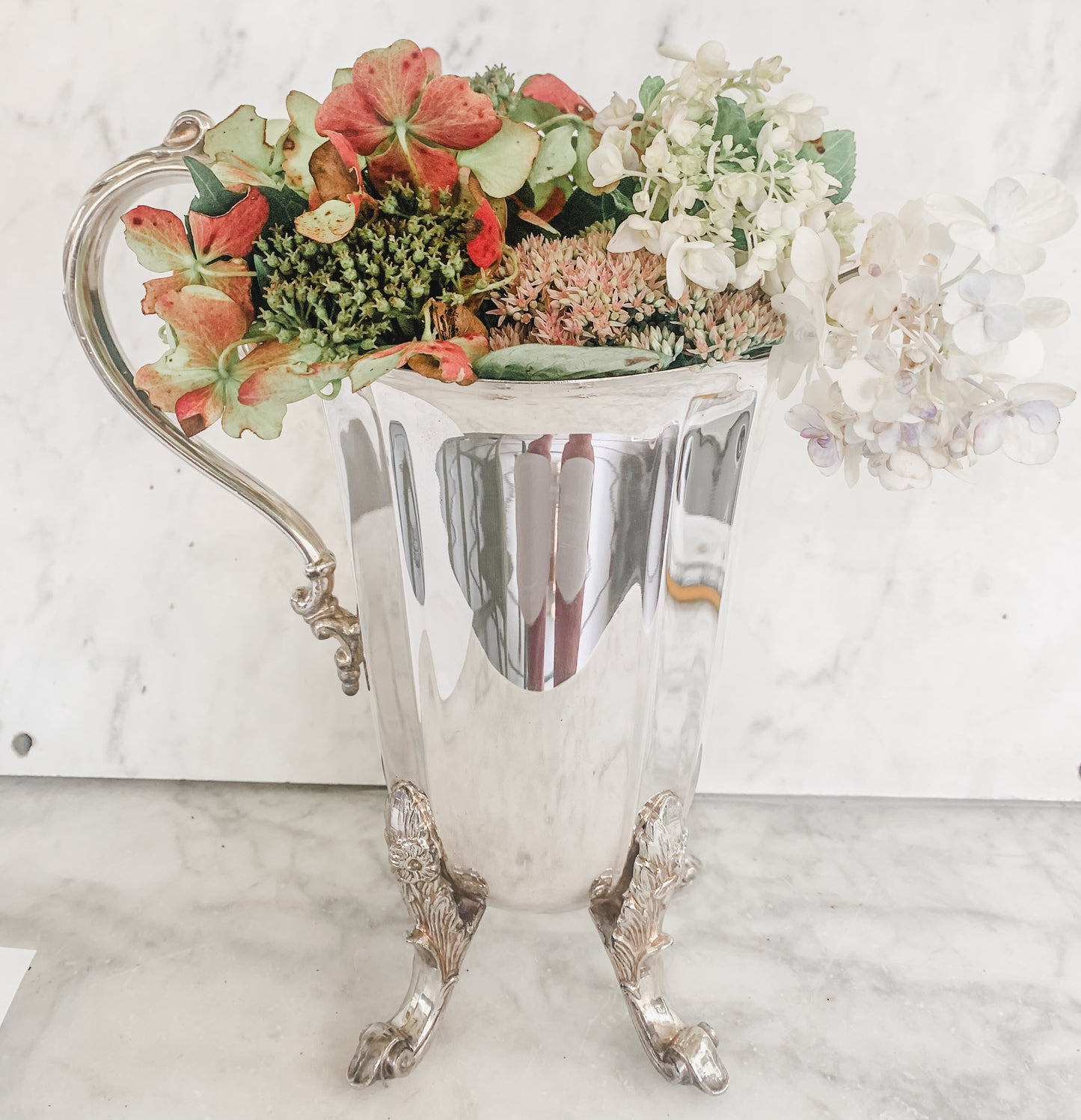 Excellent Antique Footed Pitcher