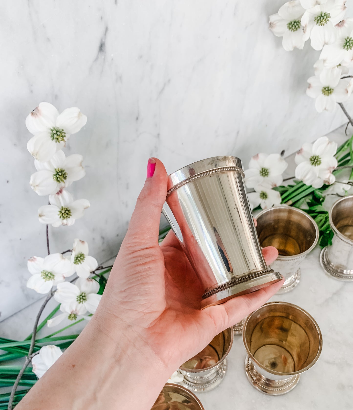 Set of 8 Mint Julep Cups