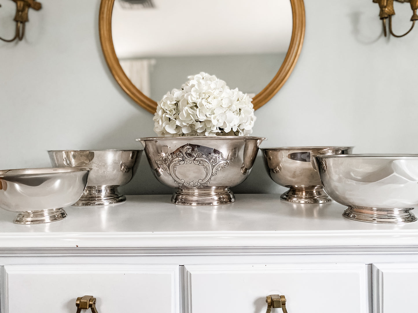 Set of 3 Vintage Revere Bowls