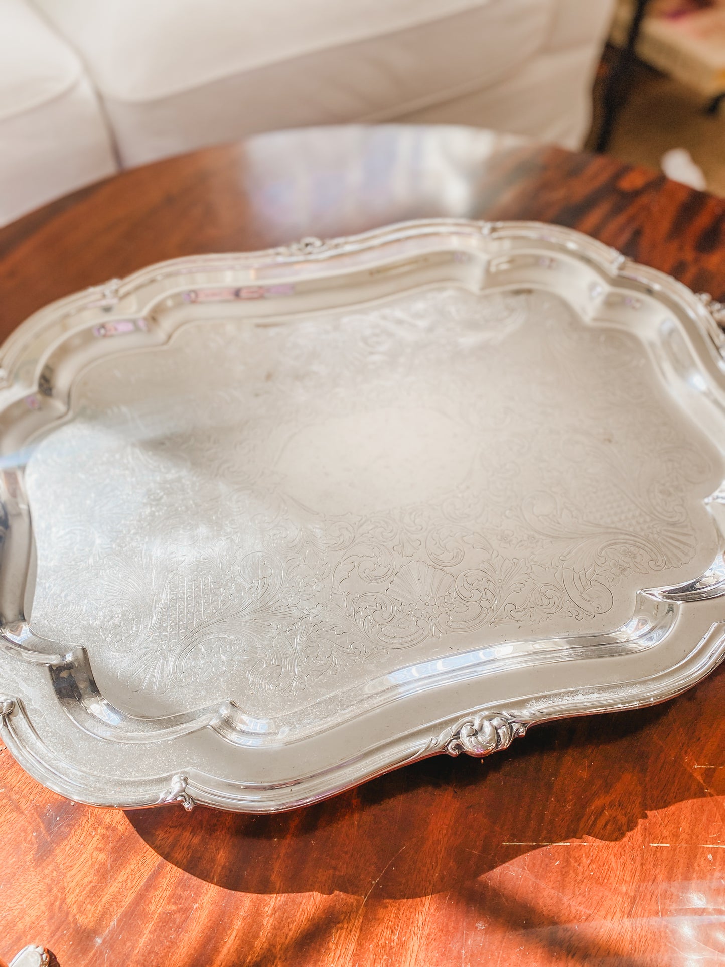 Complete 5-Piece Heirloom Melon Tea Set