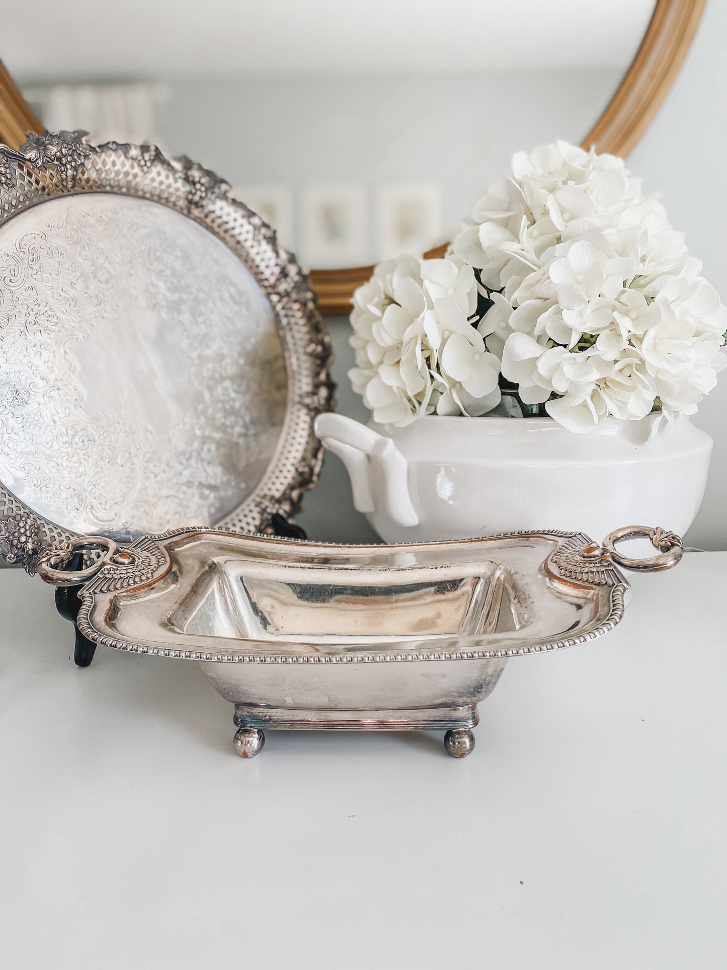 Very Special 1700's/early 1800's "Old Sheffield Plate" Serving Dish