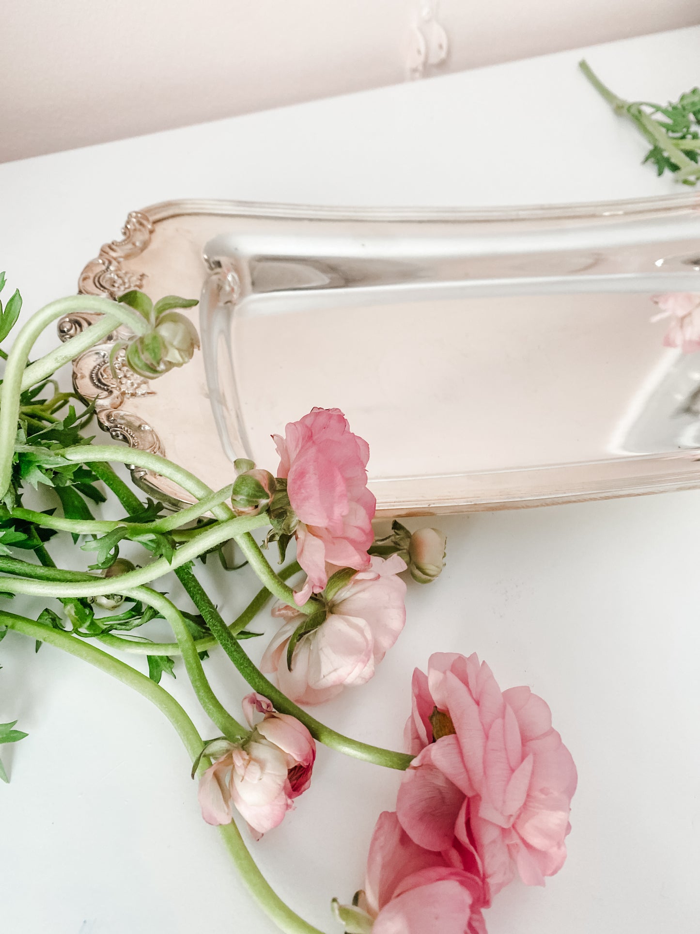 Wallace Baroque Silverplate Tray