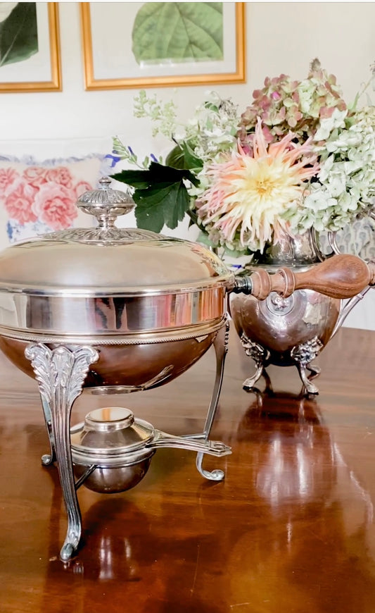 Excellent Towle Ornate Chafing Dish