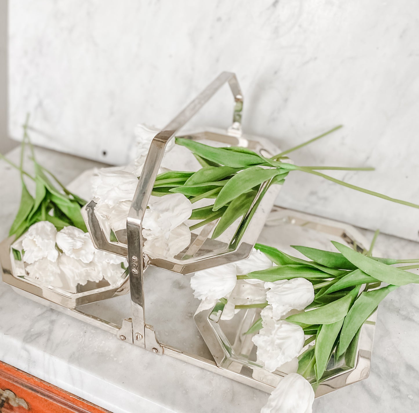 Vintage 3-tiered Tray