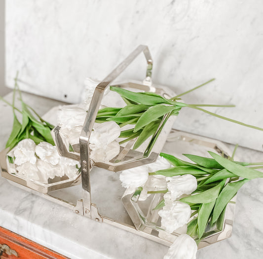Vintage 3-tiered Tray
