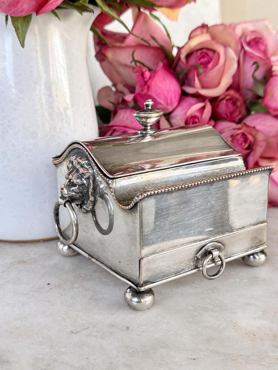 Antique Inkwell Made in Sheffield England