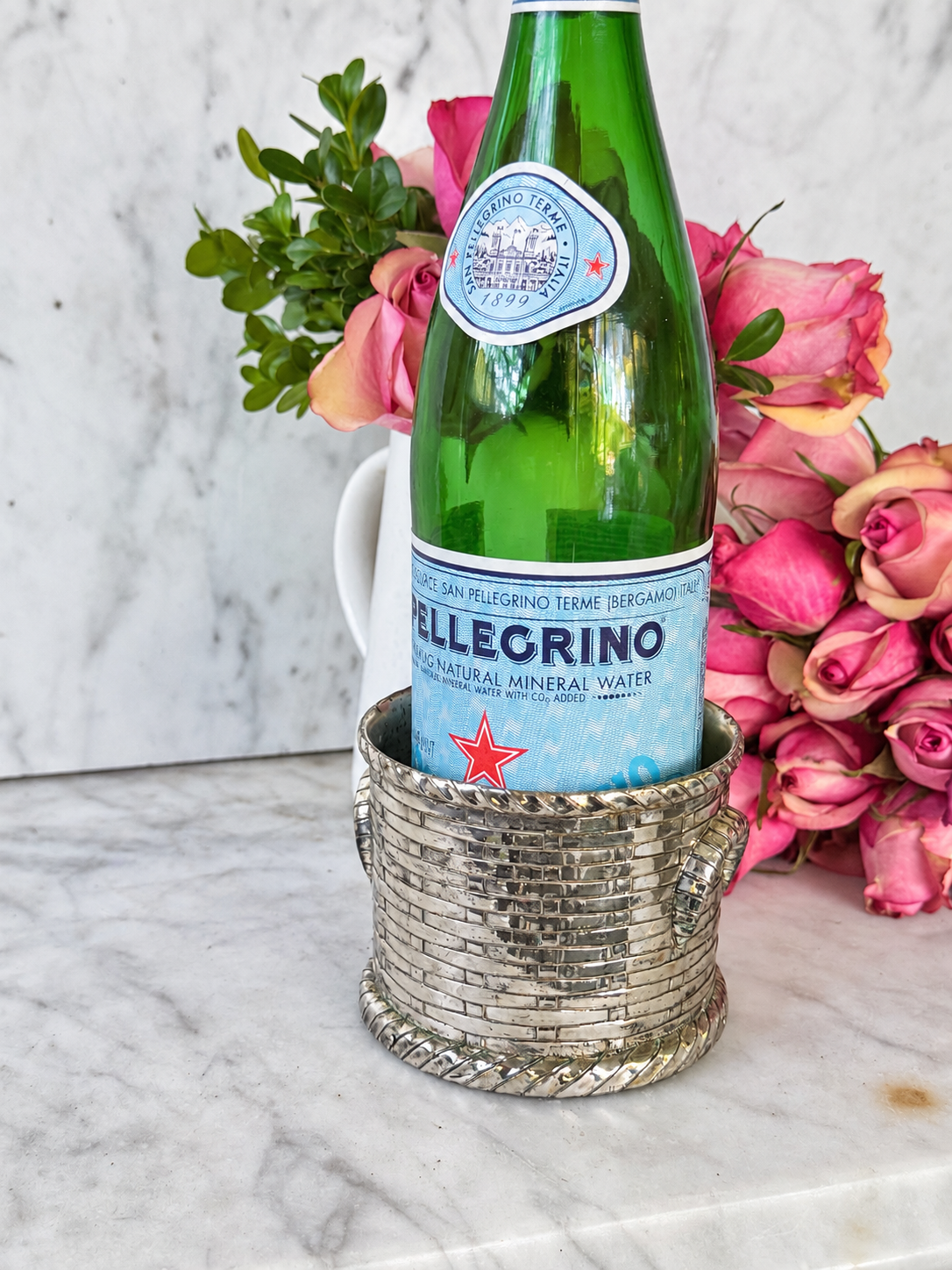 Basket Weave Bottle Coaster