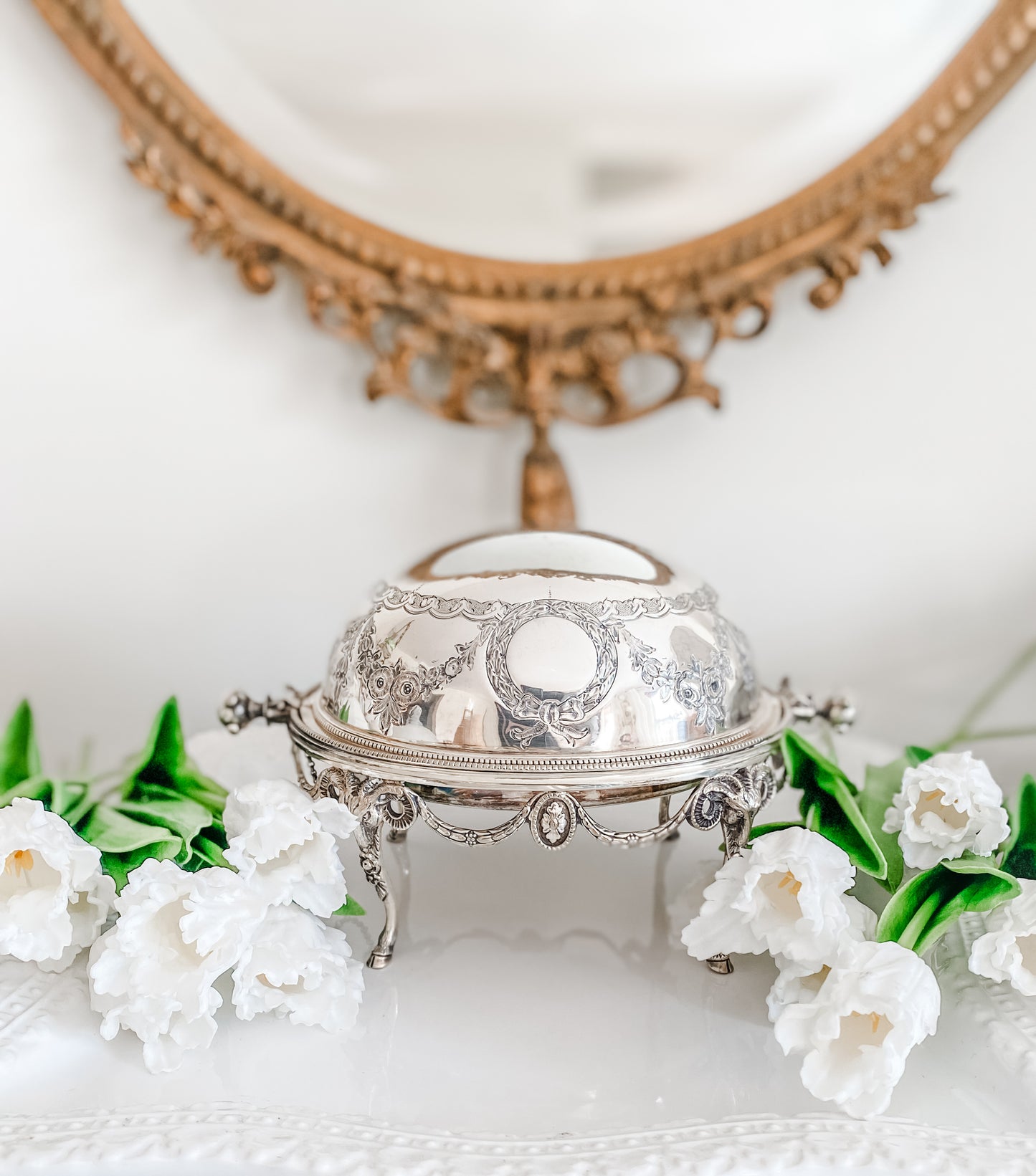 Exceptional Mid-1800's Butter Dish made in England by the Renowned Martin Hall & Co