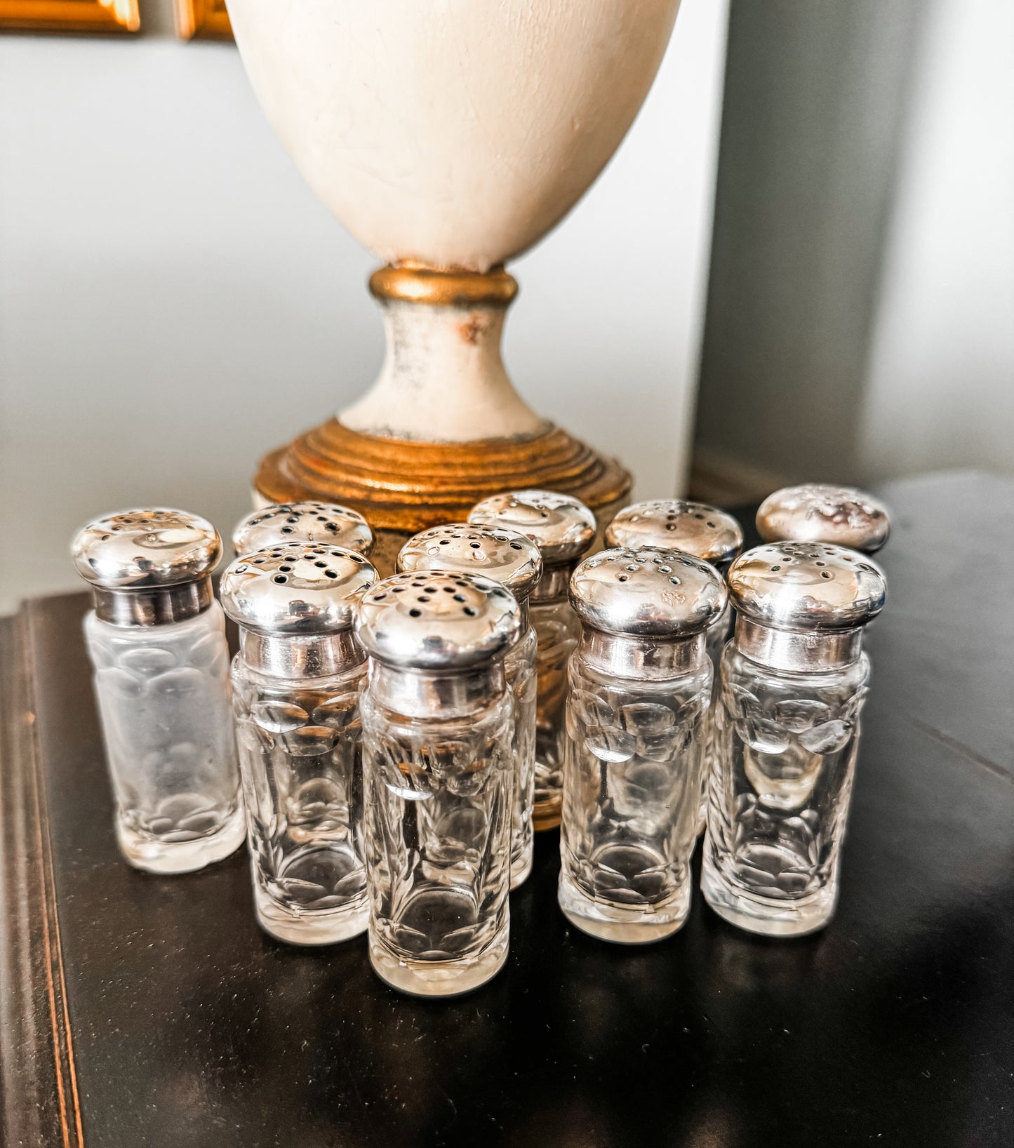 Antique Meriden Salt Service Circa 1905