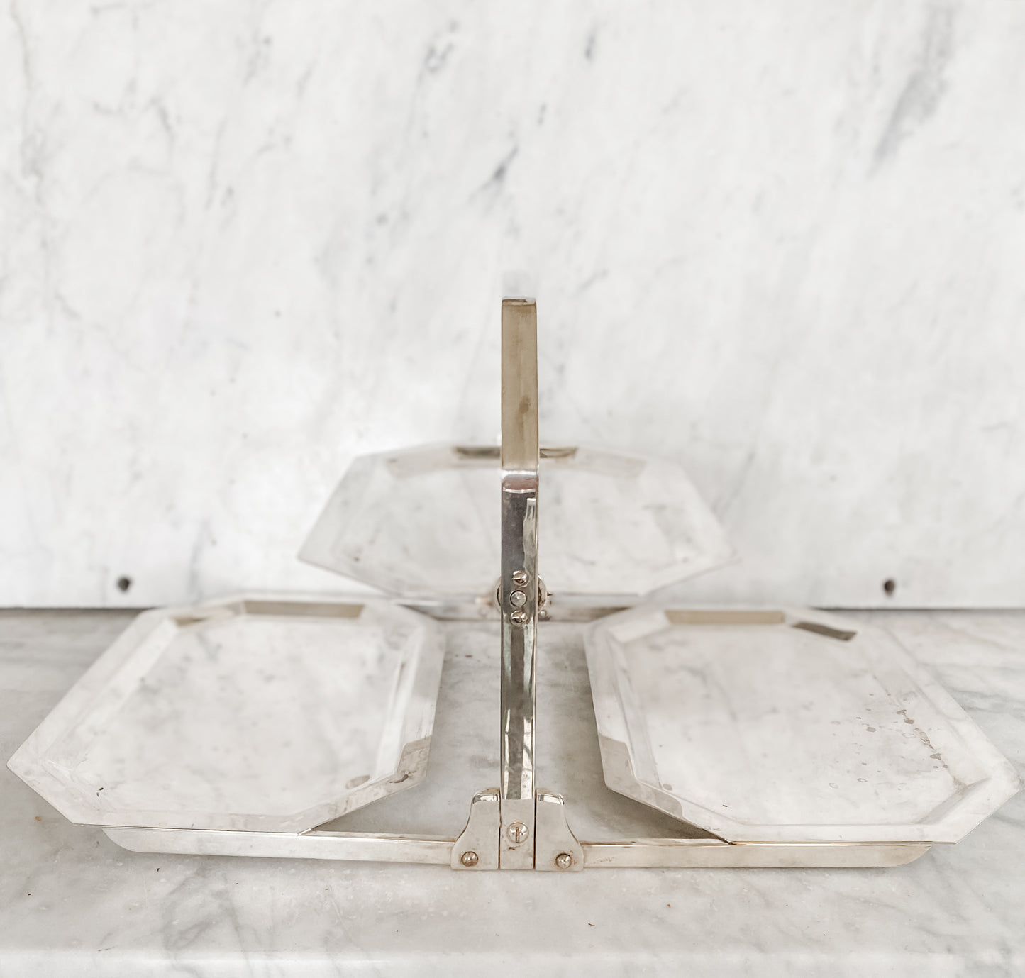 Vintage 3-tiered Tray