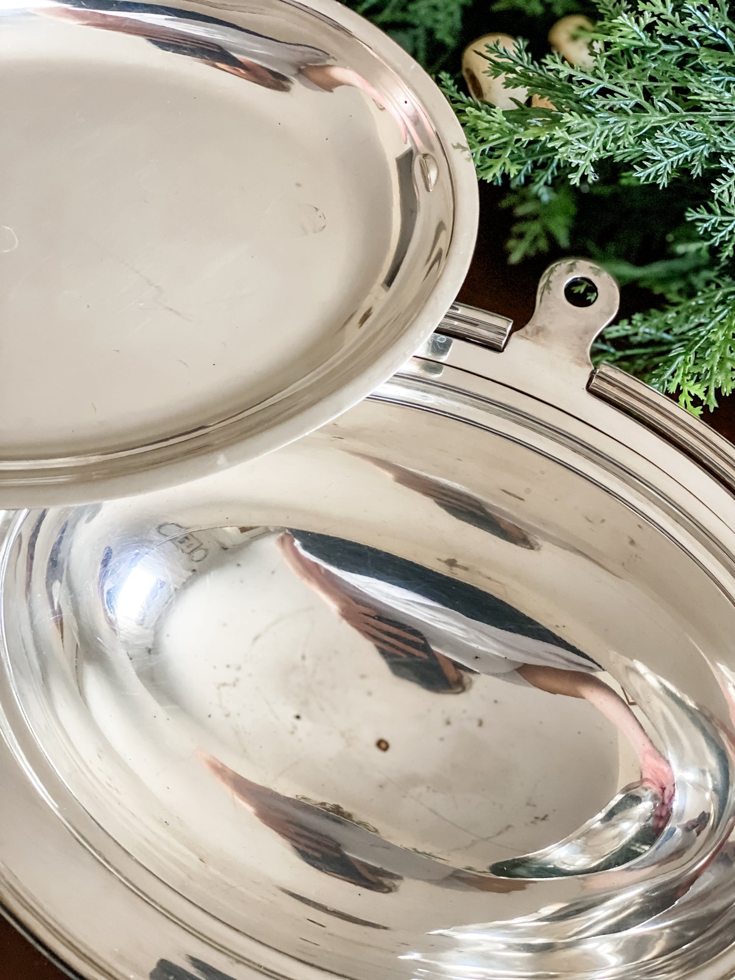 Antique Mappin and Webb Domed Server