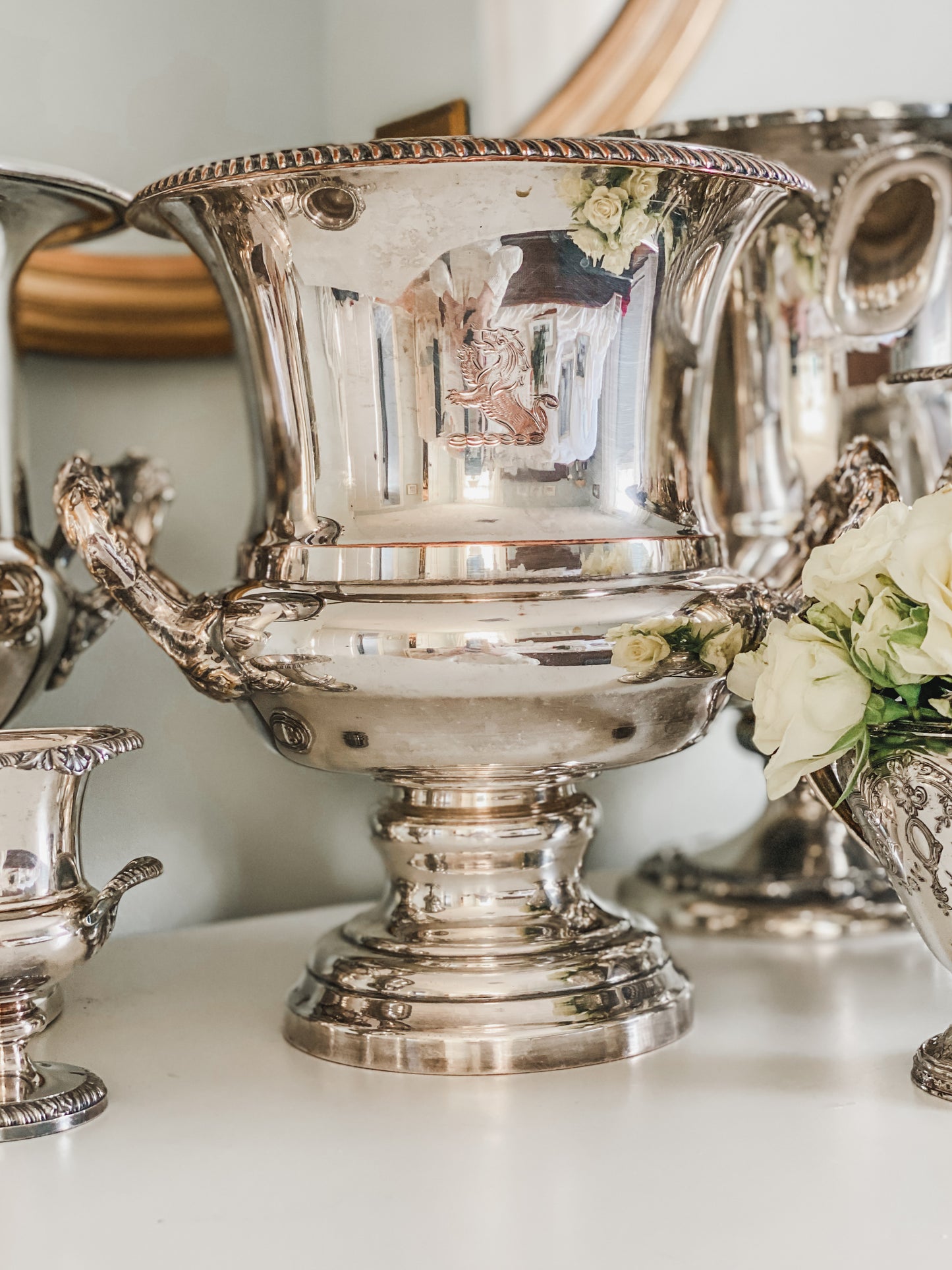 Exceptional Antique Mid-1800's English Champagne Bucket